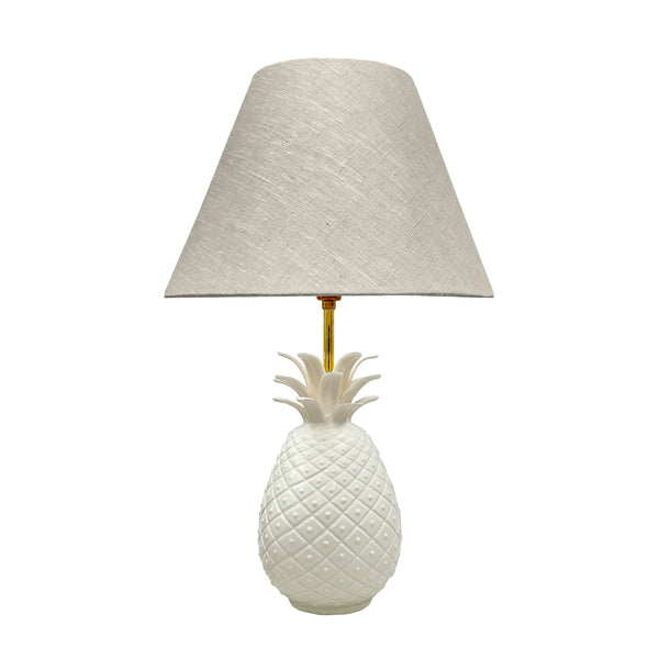 Ceramic Small Pineapple Lamp Villa Bologna Pottery