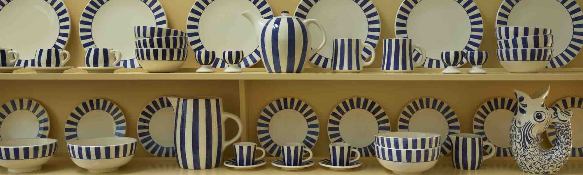 Navy Blue Stripes