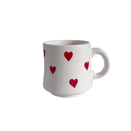 Personalised Love Heart Mug