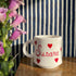 Personalised Love Heart Mug