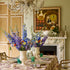 Cream Beaded Vase