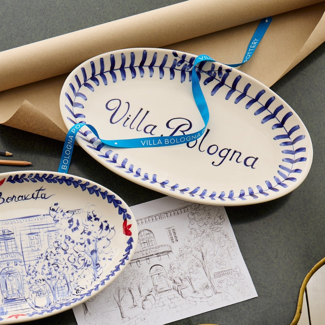 Personalised Large Oval Platter