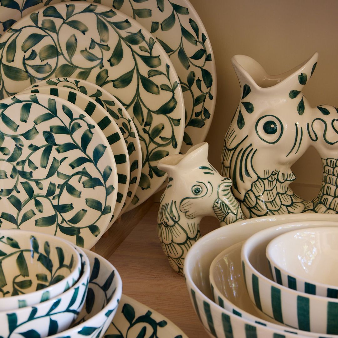 Green Glug Glug Jugs (Set of 2)