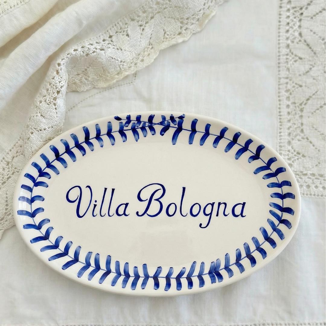 Personalised Large Oval Platter