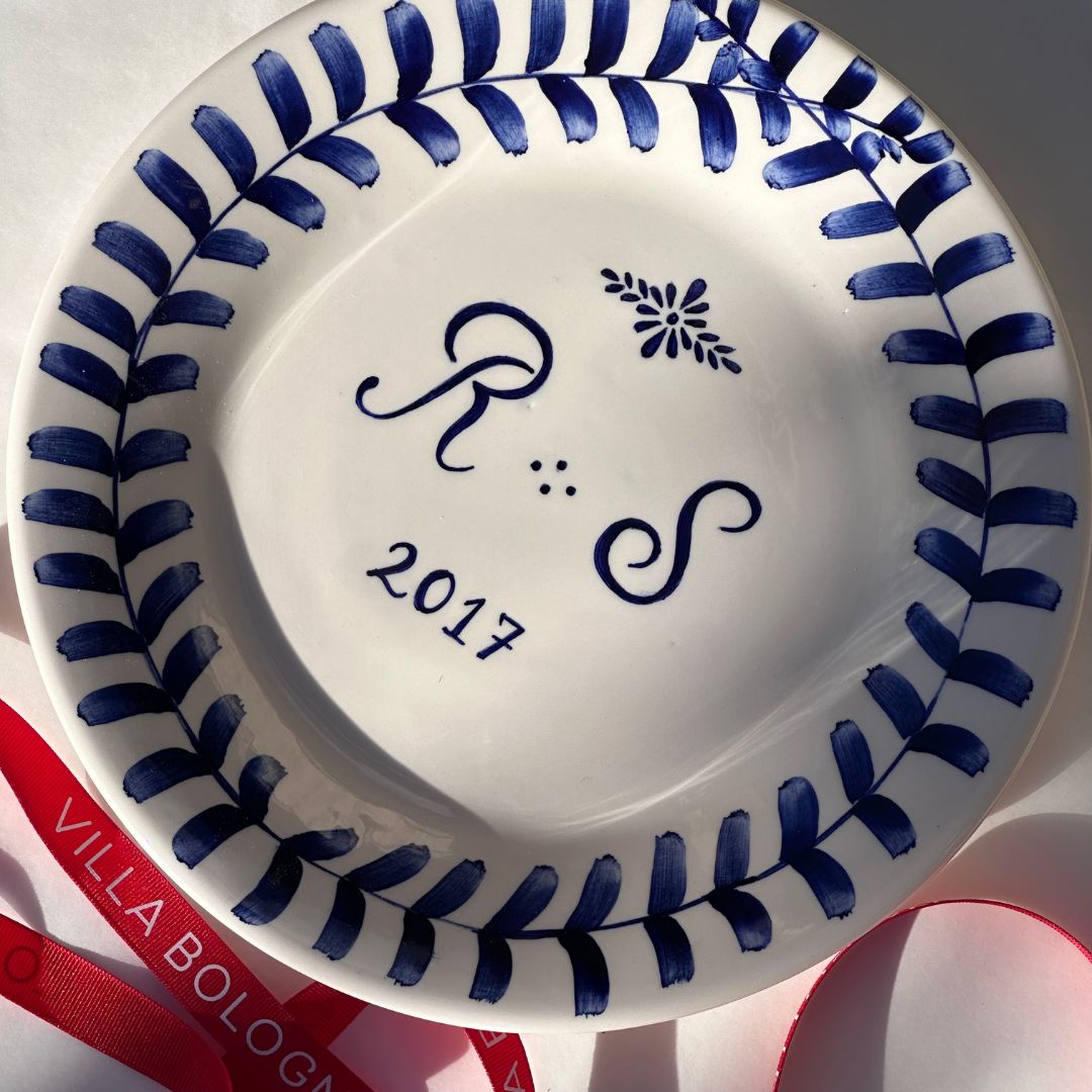 Personalised Monogram Plate