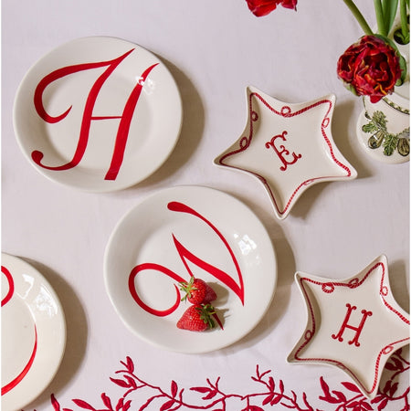 Letter Monogram Plate