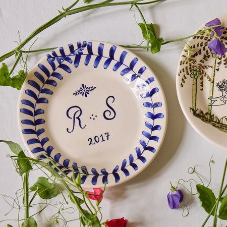 Personalised Monogram Plate