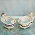 Pair of Michelangelo & Valentina Bath Soap Dishes