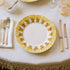 Sunflower Yellow Tassel Dinner Plate
