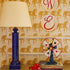 Mica Lamp in Navy