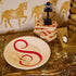 Letter Monogram Plate
