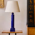 Mica Lamp in Navy