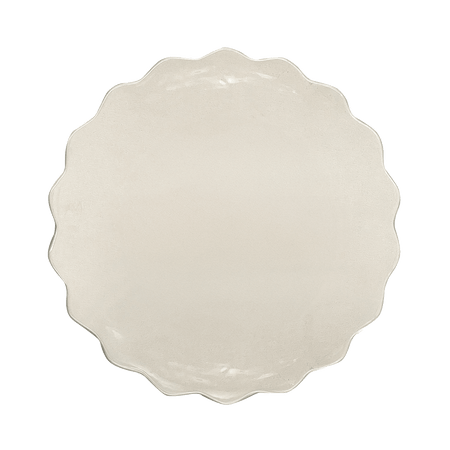 Scalloped Dinner Plate