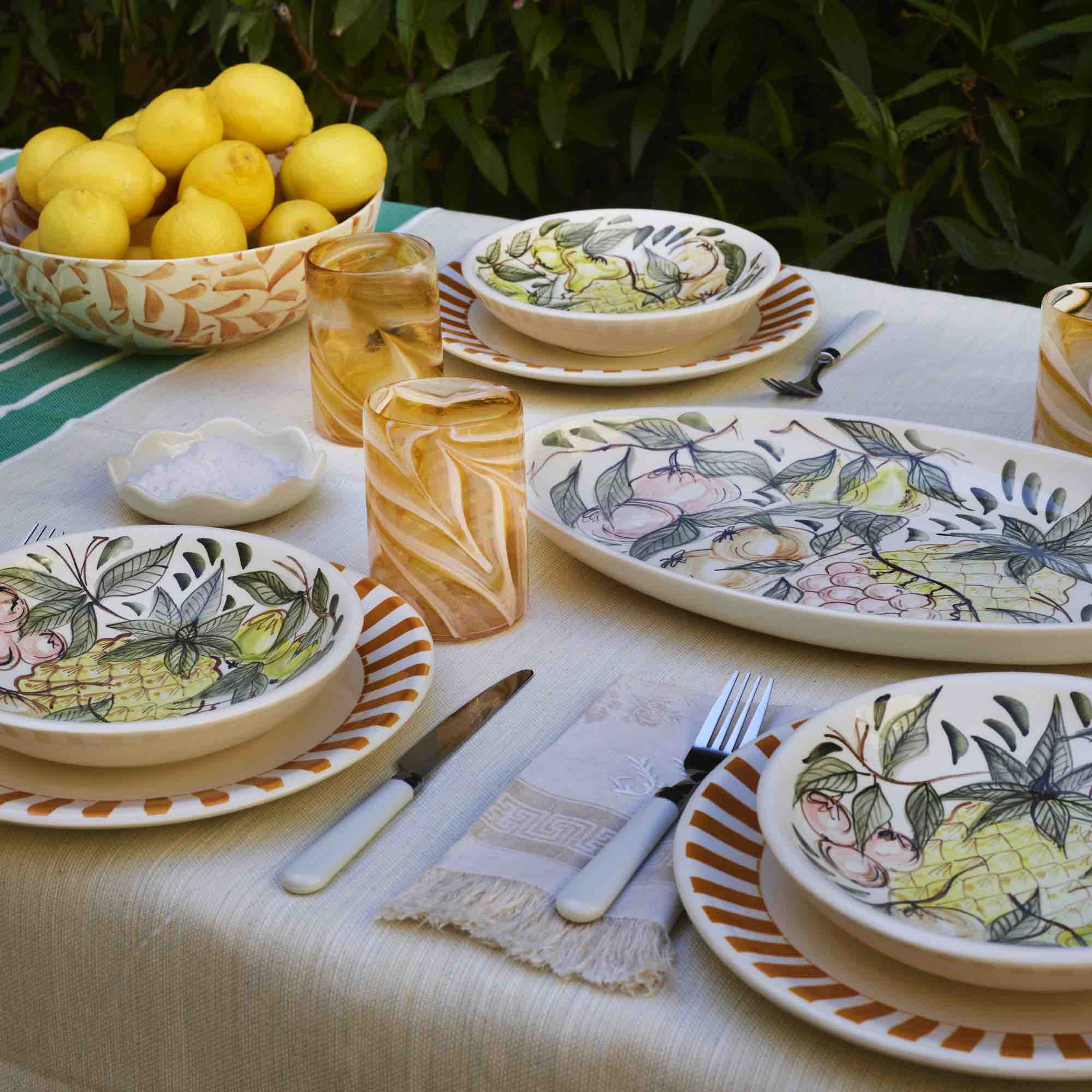 Small Fruit Oval Platter