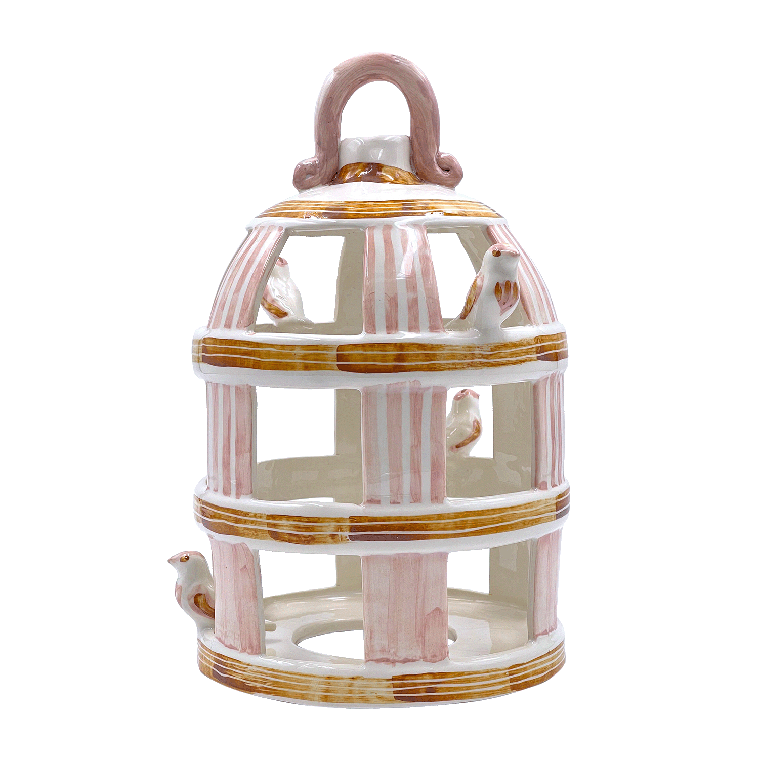 Pink Birdcage Lantern