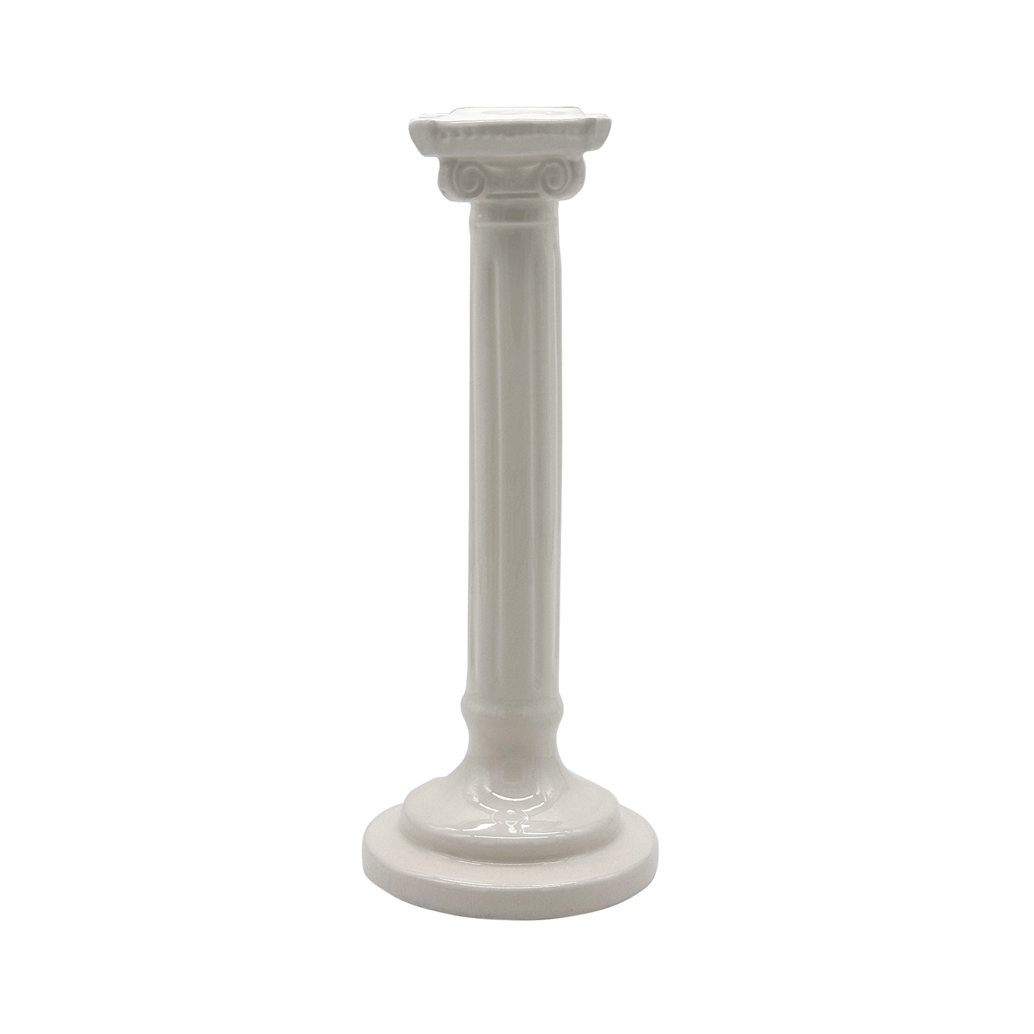Cream Colonna Classical Candlestick