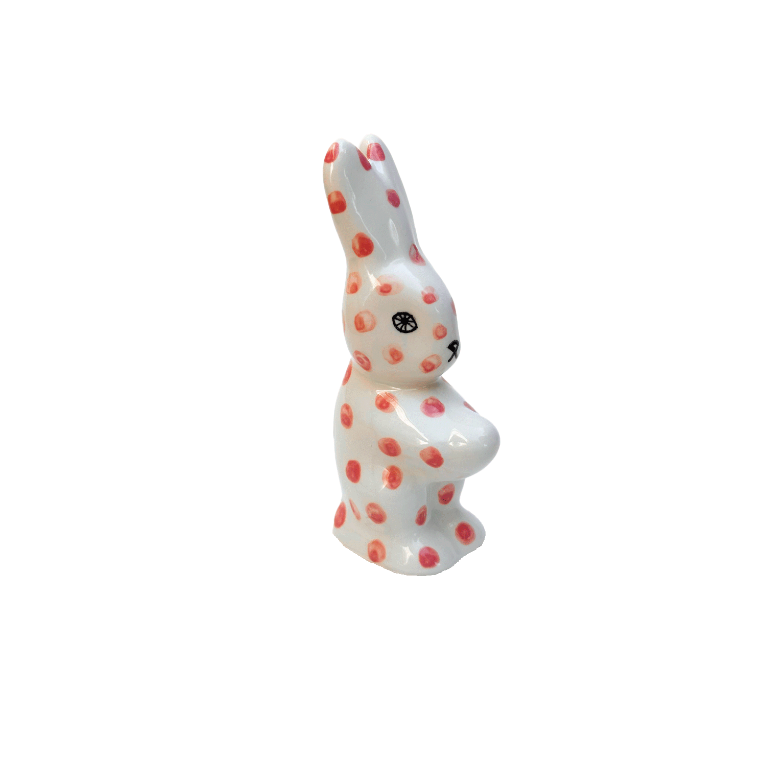 Pink Polka Dot Bunny