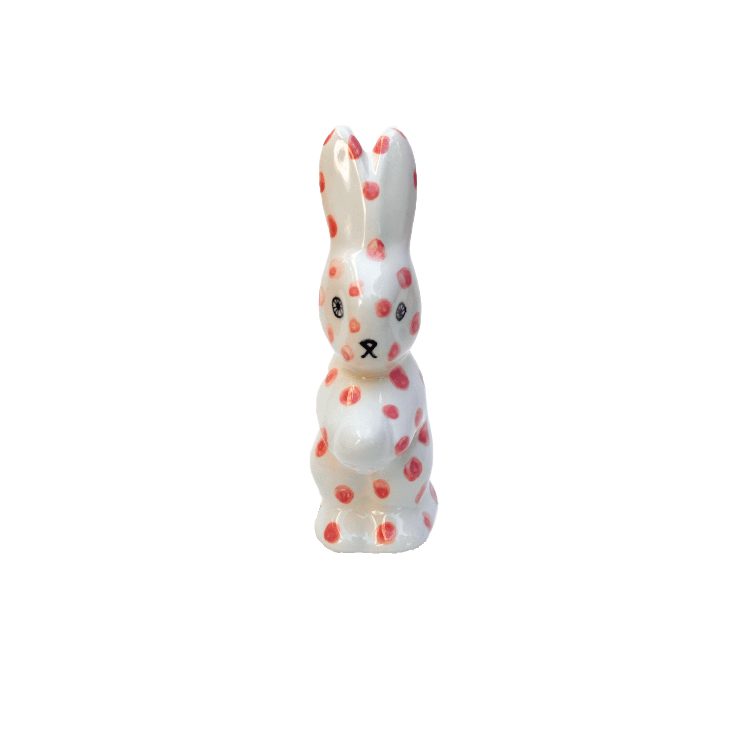 Pink Polka Dot Bunny