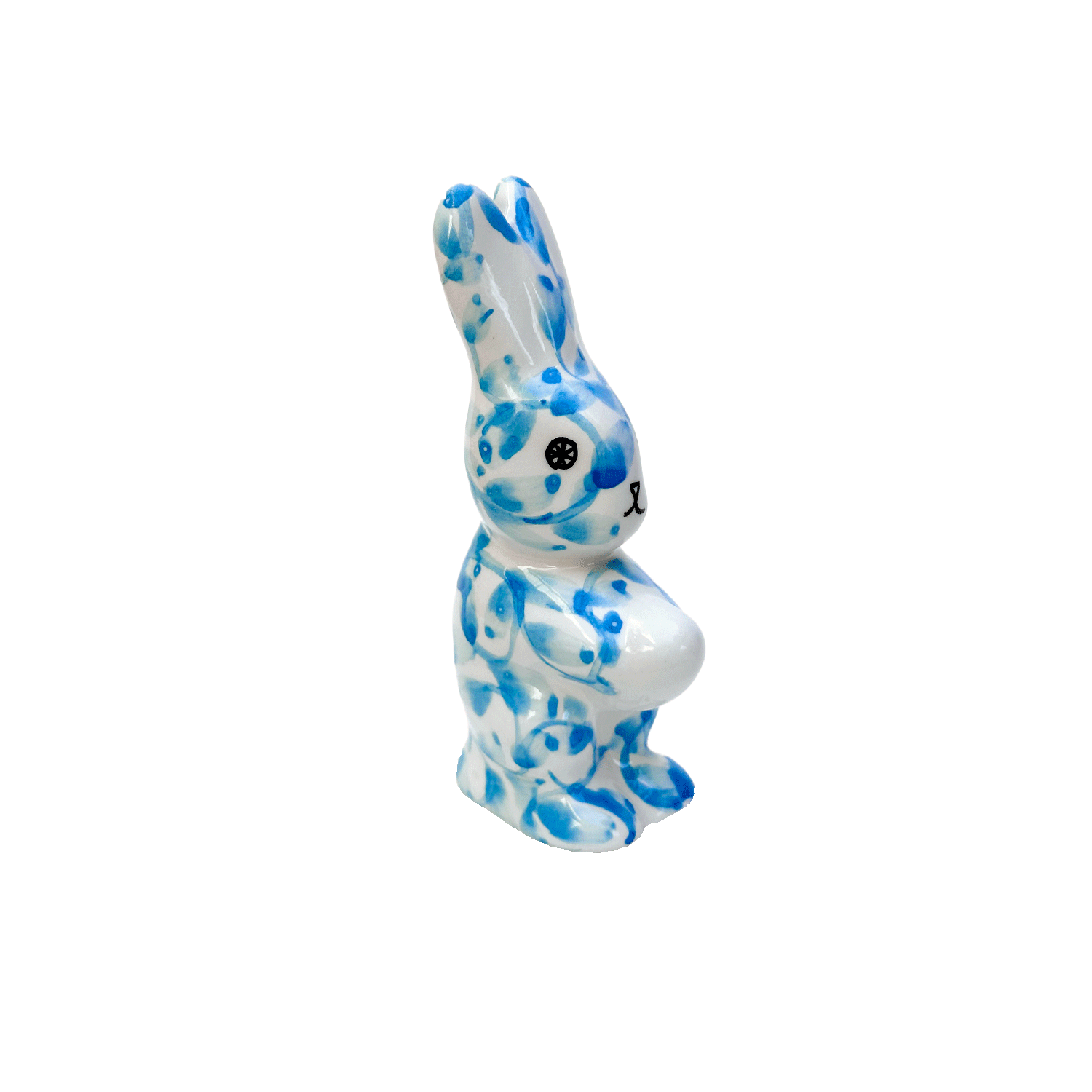 Light Blue Scroll Bunny