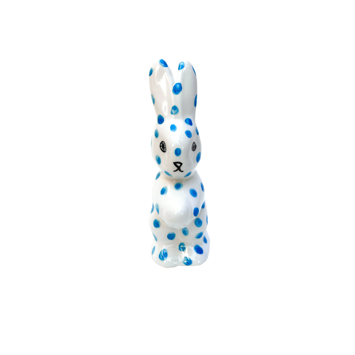 Light Blue Polka Dot Bunny