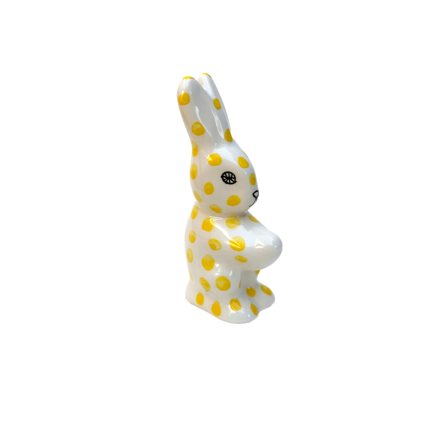 Yellow Polka Dot Bunny