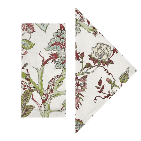 Verde Chintz Napkins (Set of 4)