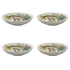 Yellow Aldo Fish Pasta Bowls (Set of 4)