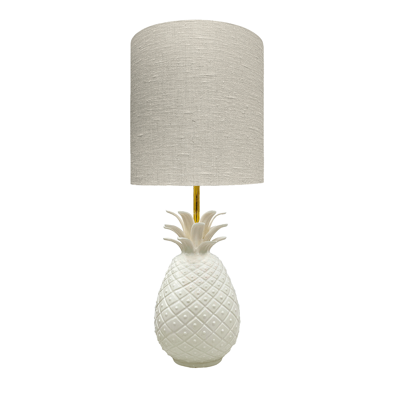 Sand Drum Linen Lampshade