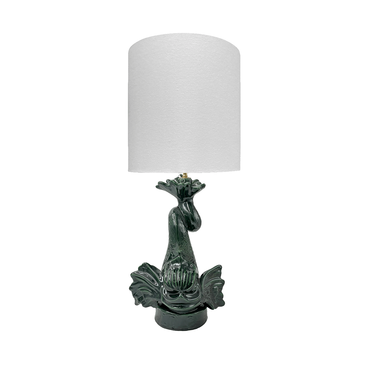 Jasmine Drum Linen Lampshade