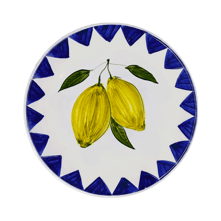Lemon Zigare Fruit Dinner Plate