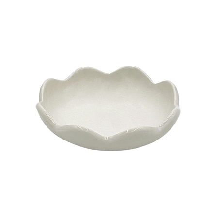 Scalloped Peanut Bowl