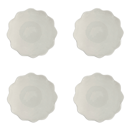 Scalloped Side Plates (Set of 4)