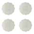 Scalloped Side Plates (Set of 4)