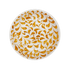 Yellow Scroll Pasta Bowl