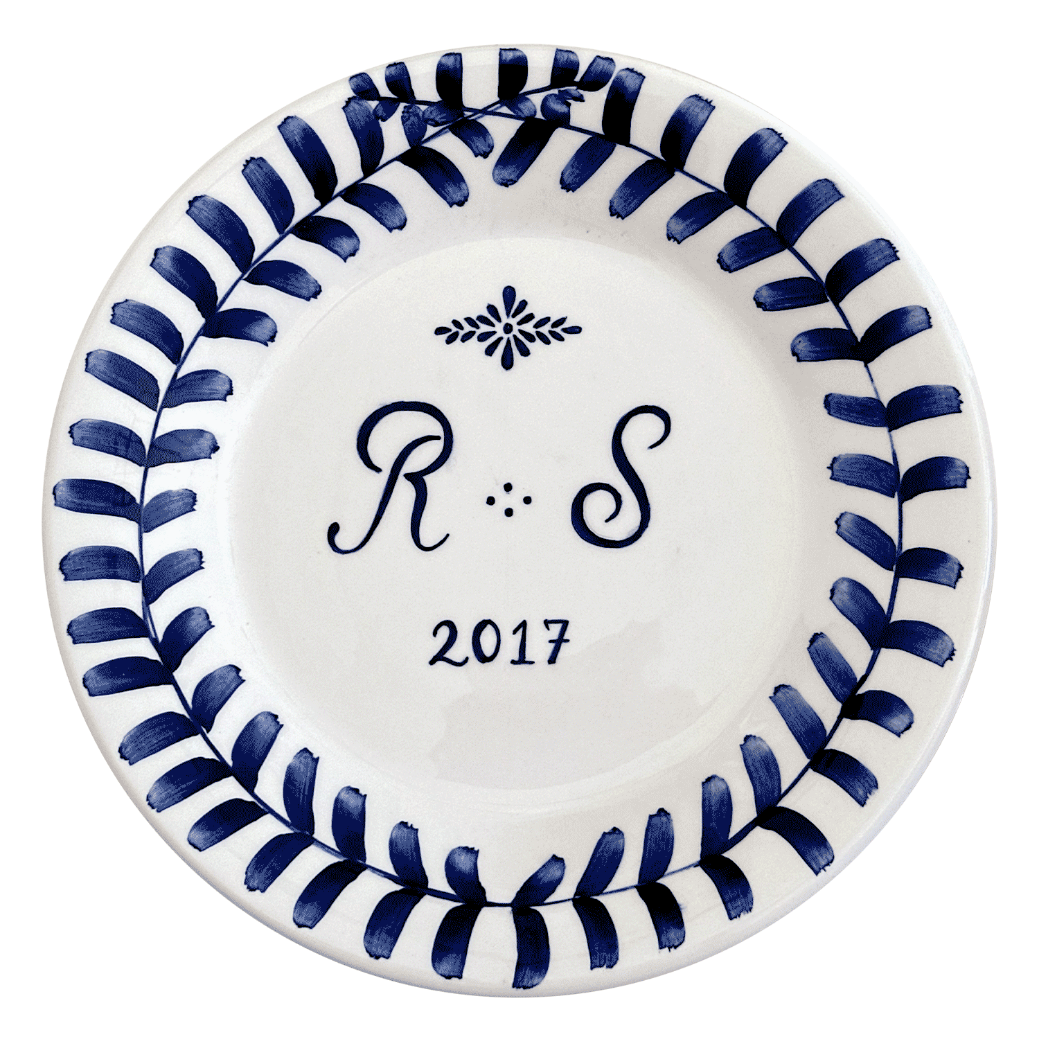 Personalised Monogram Plate