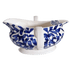 Navy Blue Scroll Gravy Boat