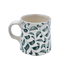 Green Scroll Mug