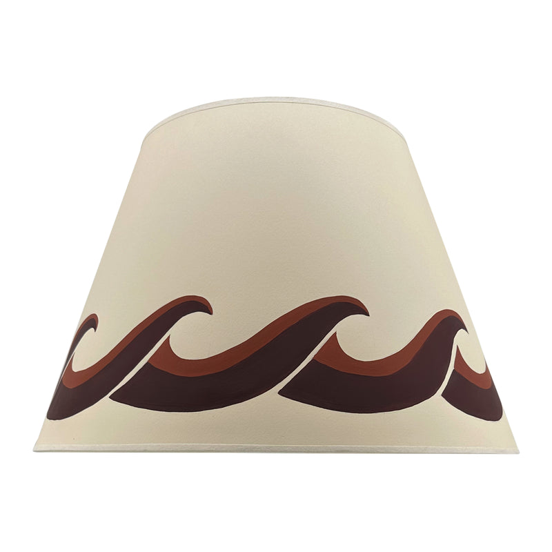 Odysseus Lampshade in Pompeiian Red