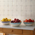 Green Stripes Salad Bowl