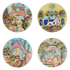 Four Seasons Decorative Plates (Set of 4)