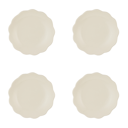 Scalloped Side Plates (Set of 4)
