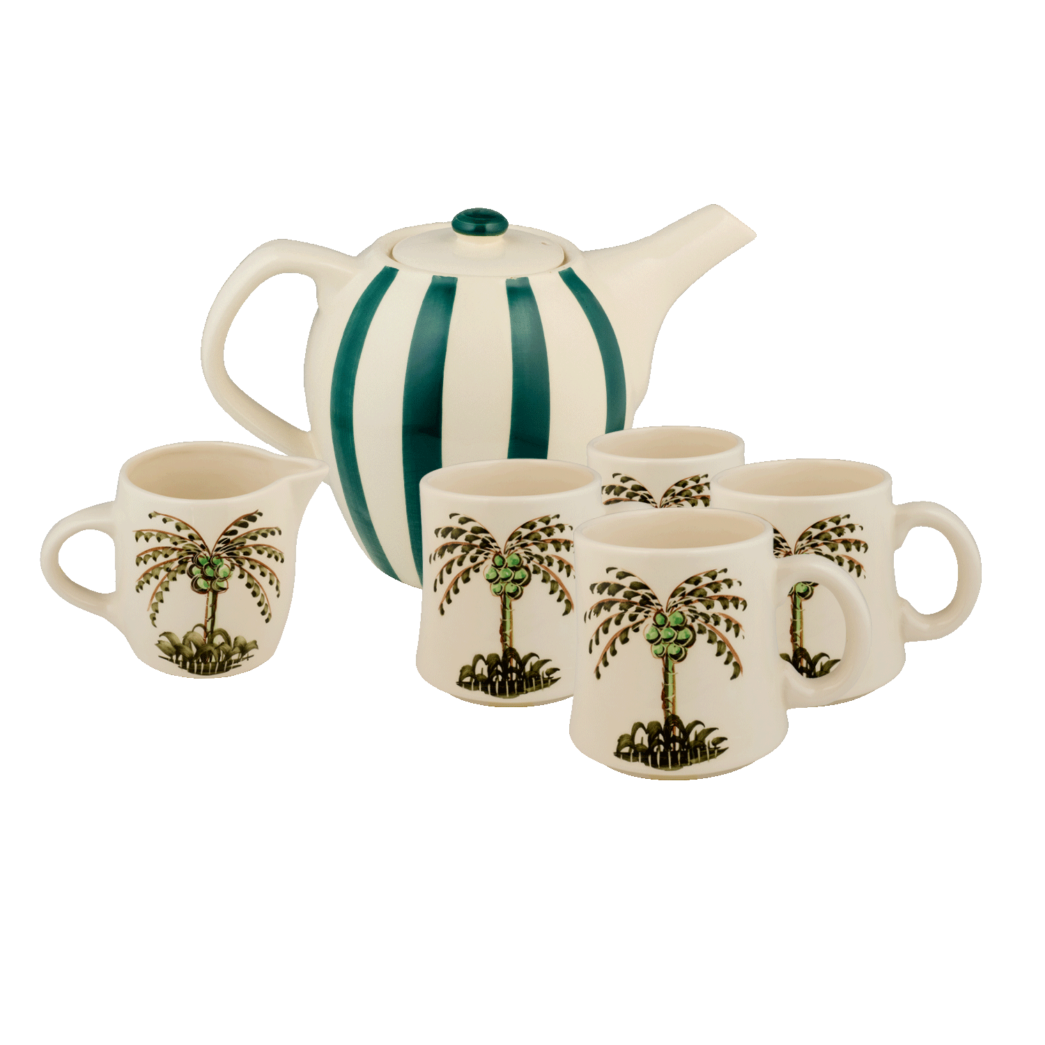 Palm Tea Set (6 Piece)
