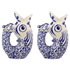 Navy Blue Glug Glug Jugs (Set of 2)