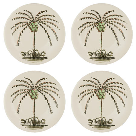 Palm Pasta Plates (Set of 4)