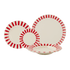 Red Stripes Dinner Set (16 Piece)