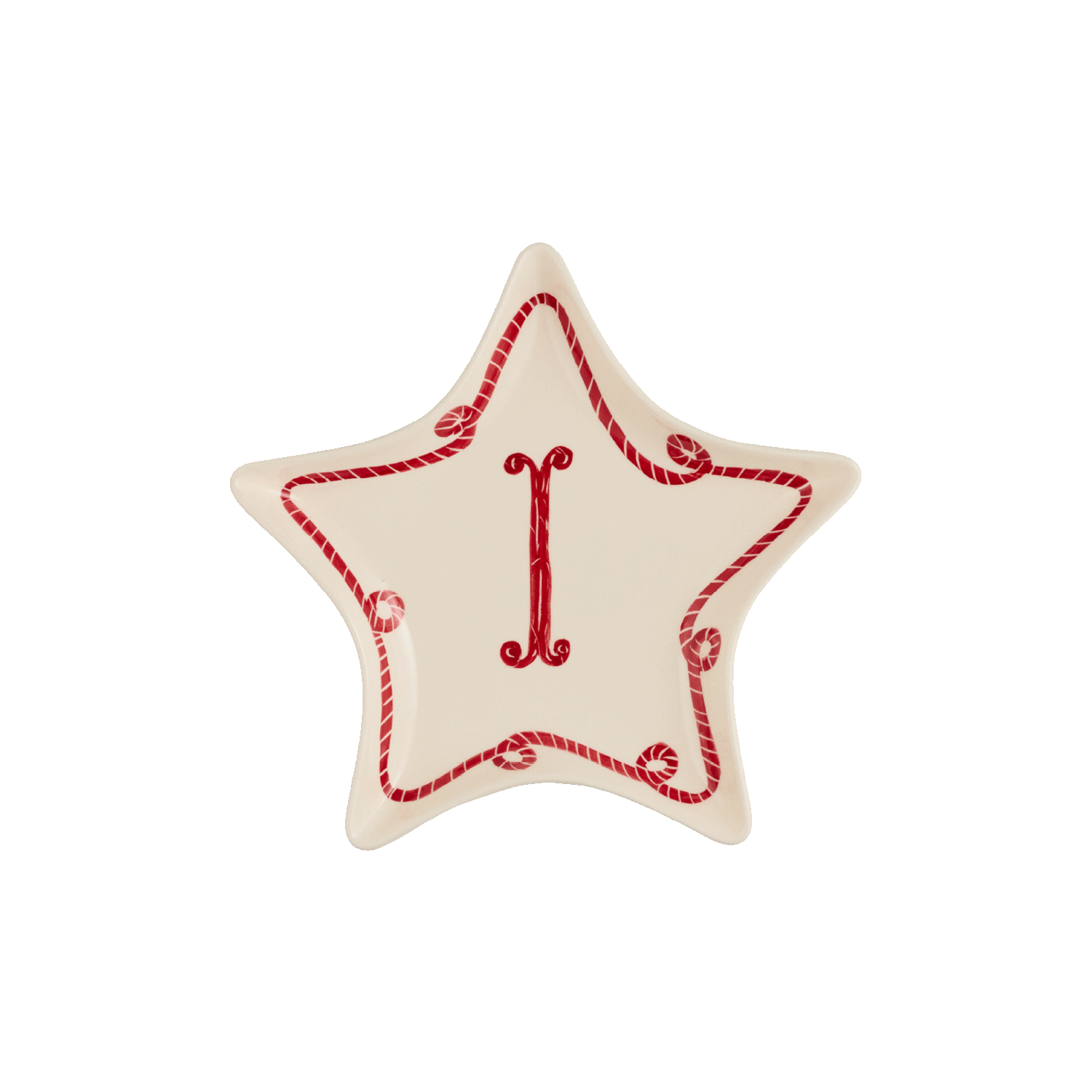 Star Monogram Plate