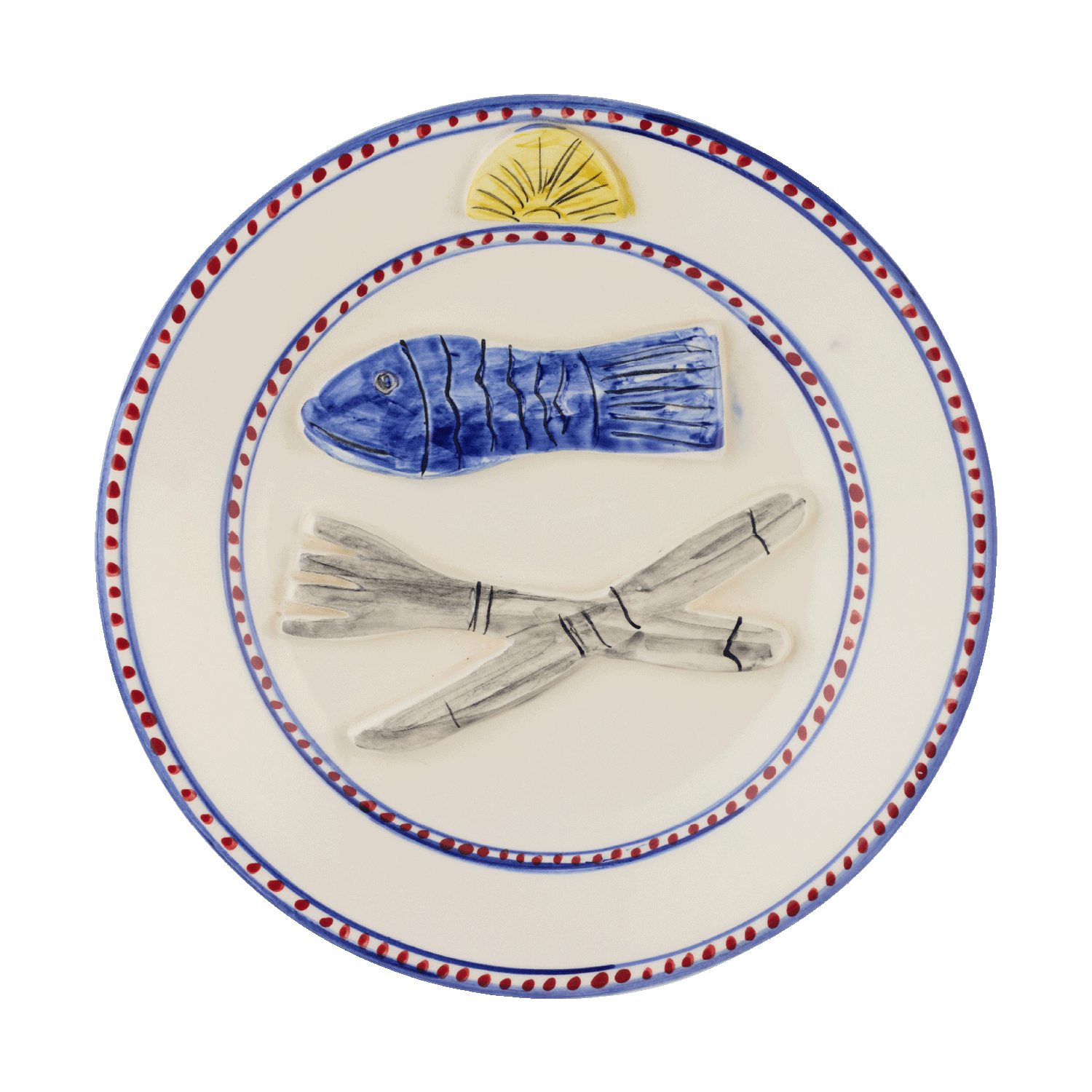 No Chips Please Plate