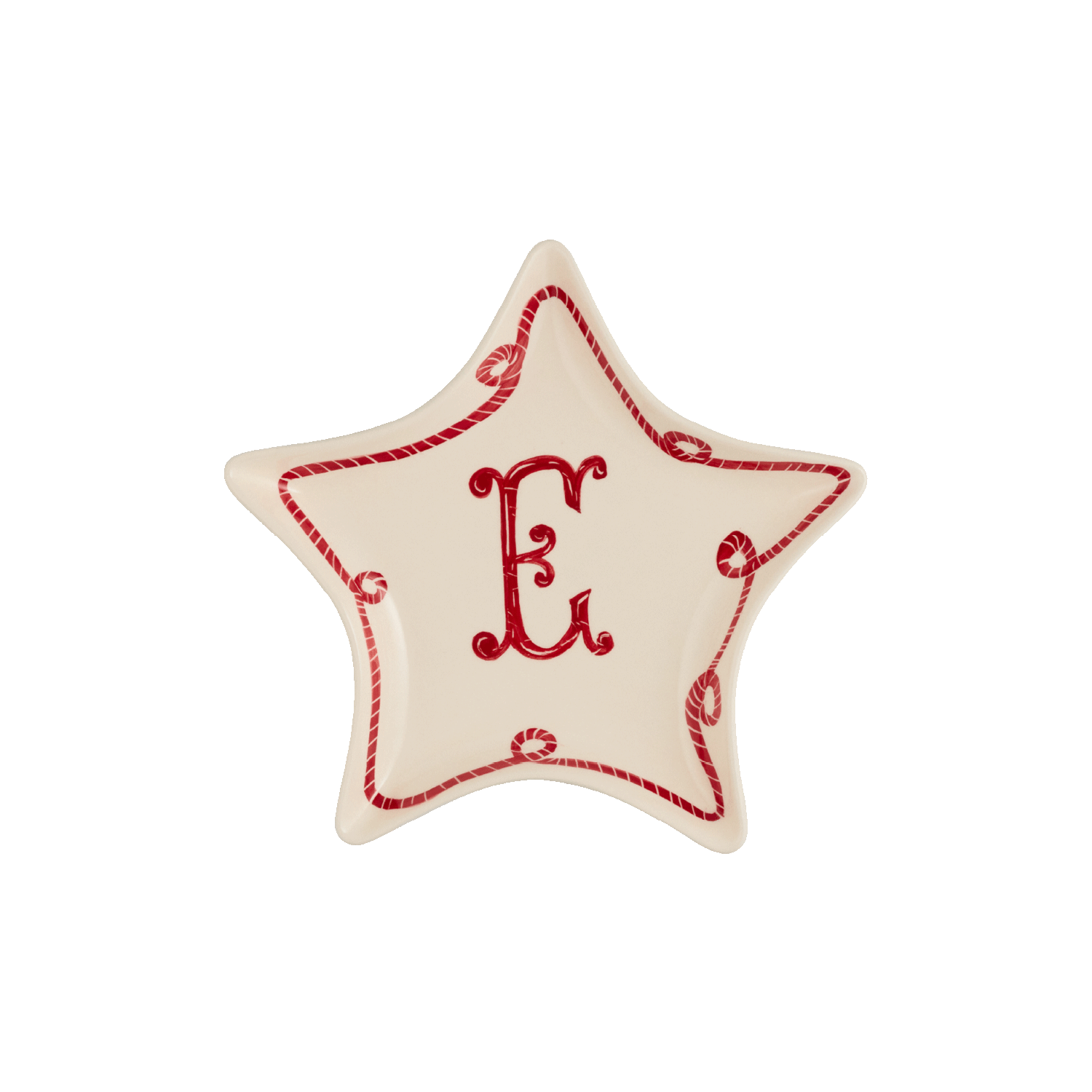 Star Monogram Plate