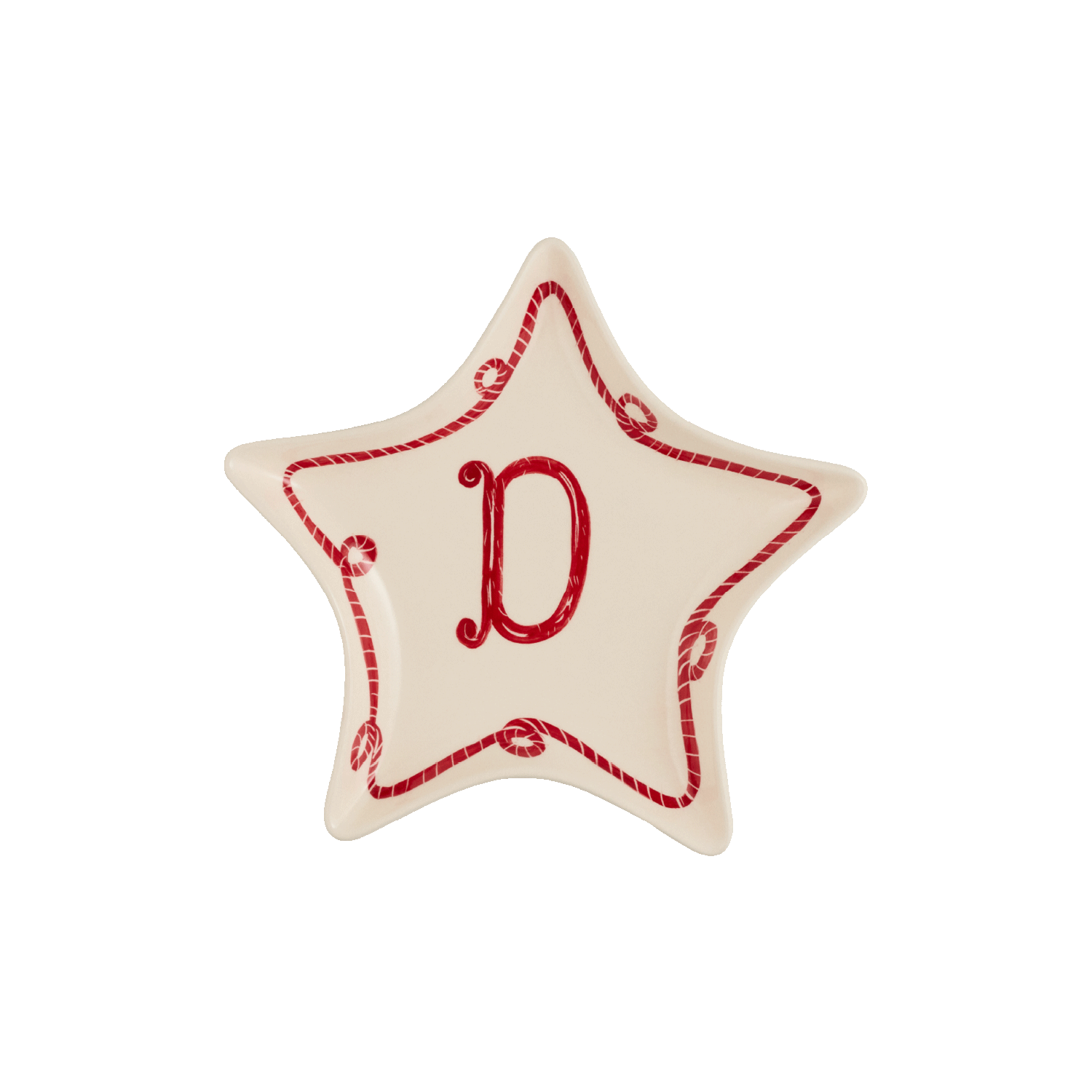 Star Monogram Plate