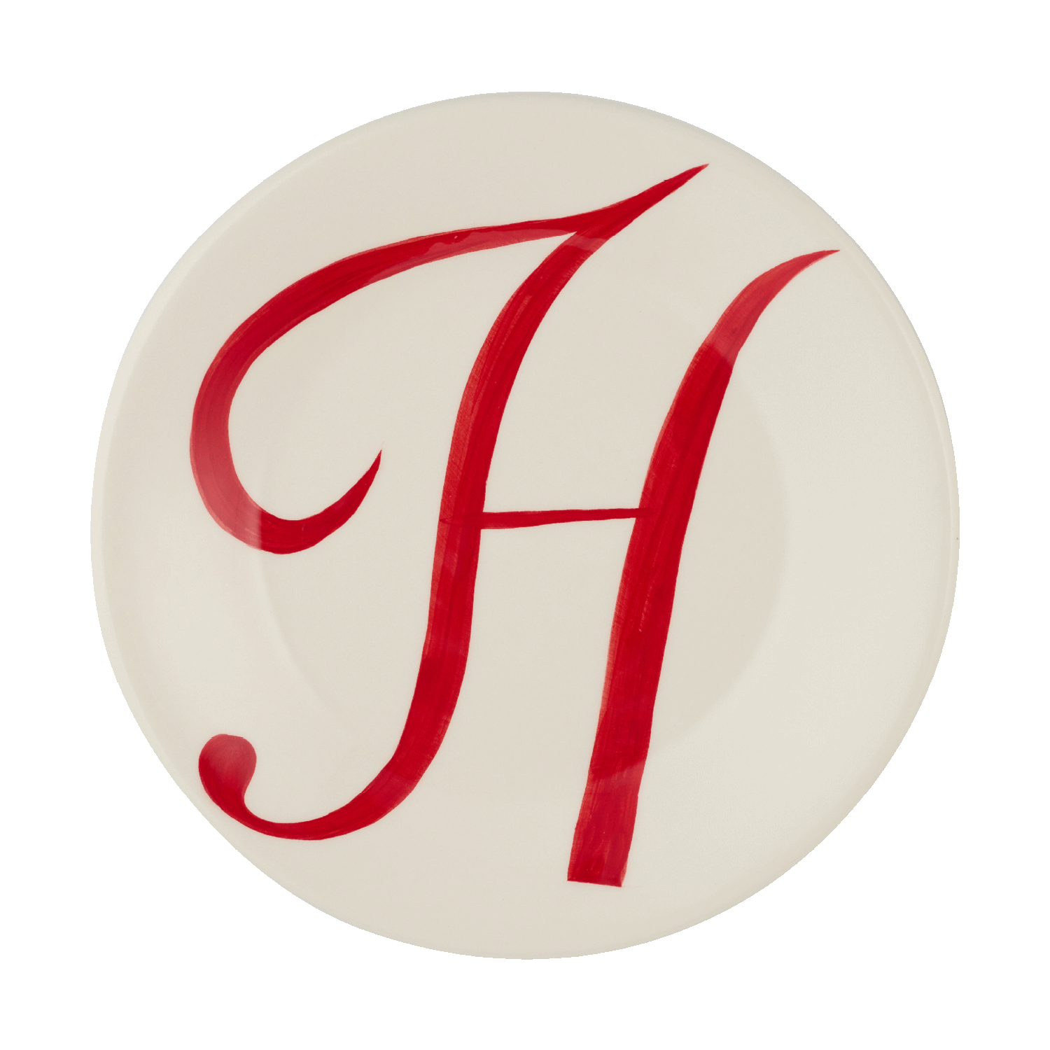 Letter Monogram Plate